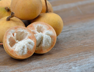 Santol fruit the famous fruit of Thailand and seasonal fruit