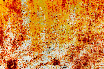 Metal texture with scratches and cracks which can be used as a background