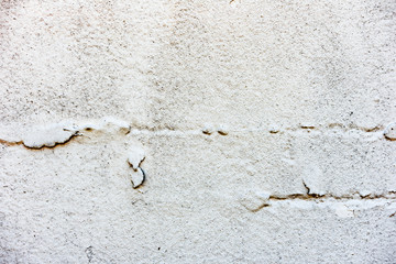Texture of a concrete wall with cracks and scratches which can be used as a background