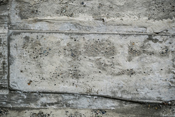 Texture of uneven old concrete slab. Background image macro photo of concrete