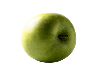 Isolated fresh apple on a white background