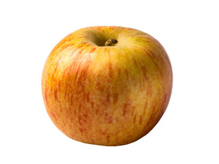 Isolated fresh apple on a white background