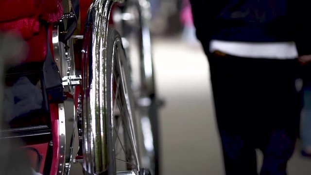 Japanese traditional rickshaw