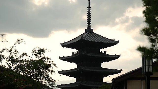 Japanese traditional tower