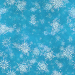 Obraz na płótnie Canvas snowflakes background
