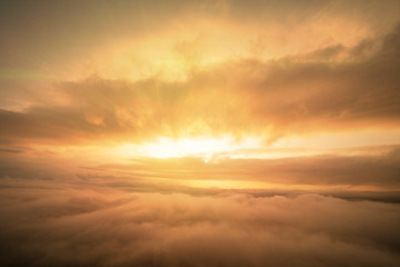 beautiful cloud and sky before sun set
