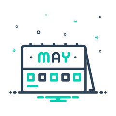 mix icon for may 