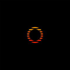 Sunset Logo Icon Design Template Vector Illustration