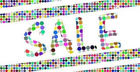 sale banner, special offer up off. Vector illustration.