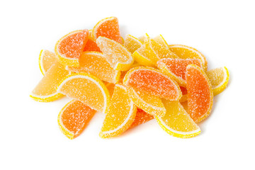 Naklejka na ściany i meble Sweet fruit lemon marmalade