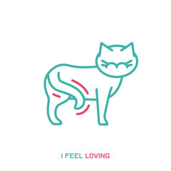Cat Behavior Icon