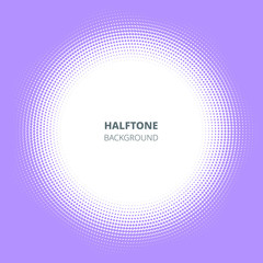 Abstract halftone background