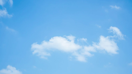 Thin clouds on a blue sky background.