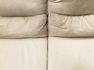 leather clean and dirty sofa before and after.