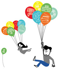 毎日が忙しい子供たち