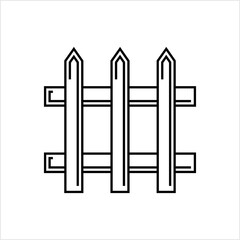 Fence Icon, Area Enclosure Icon