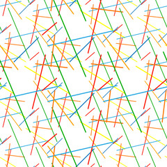 Fototapeta premium Geometric Lines Seamless Pattern, Line Seamless Pattern