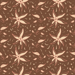 indonesian batik seamless pattern for Wallpaper, whole Cloth, Original From Indonesia
