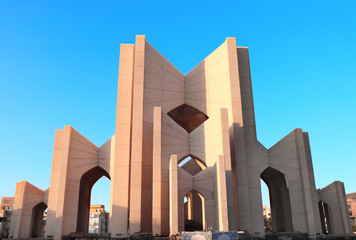 The Tomb of poets in sunset light,Tabriz, Iran