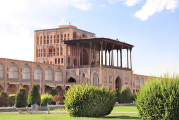 Ali Qapu Palace in Naqsh-e Jahan Square, Isfahan, Iran