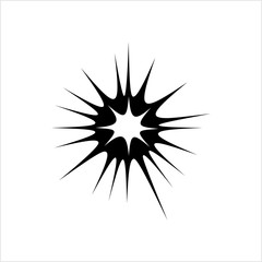 Fototapeta premium Explosion Icon, Explosion