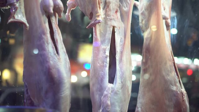 Uncooked mutton  goat - 4K