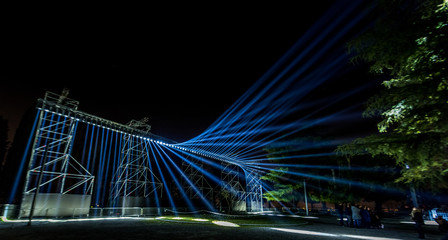 bridge at night