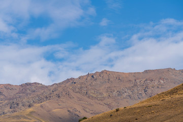 Fototapeta na wymiar panoramic photo of Sierra Nevada