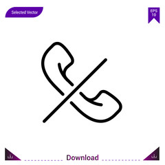 Phone vector . Best modern, simple, isolated, dialogue-set , logo, flat icon for website design or mobile applications, UI / UX design vector format