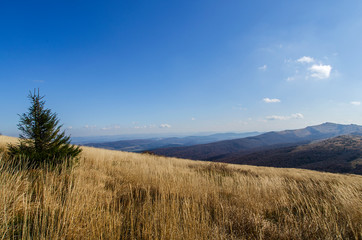 Bieszczady na stronę ukraińską 