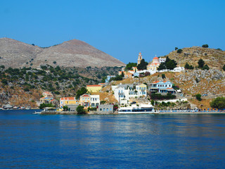 Hauptstadt von Symi - Griechenland