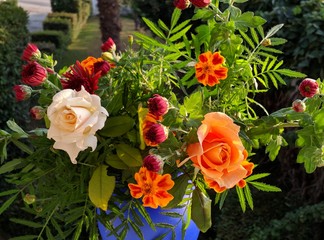 bouquet of flowers,rose