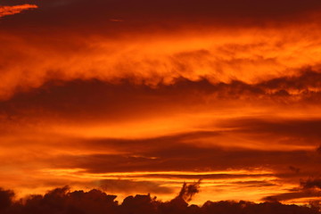 夕焼け雲