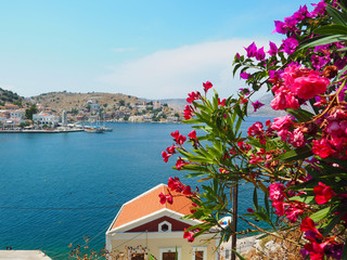 Die Hauptstadt von Symi