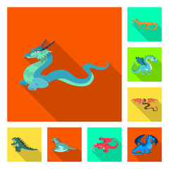 Vector design of legend and halloween icon. Set of legend and history vector icon for stock.