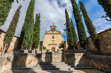 Obraz premium Convent of the Carmelite Saint John of the Cross the summit of Christian mysticism