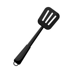 Vector illustration of kitchenware and shovel logo. Collection of kitchenware and cook vector icon for stock.