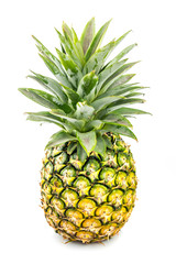 Fototapeta premium pineapple on white blackground