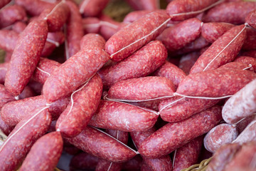 Salamini legati, cacciatorini. © Pixelshop