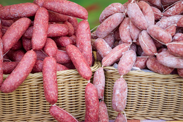 Salamini legati, cacciatorini. © Pixelshop