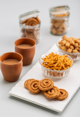  Diwali Snacks or Diwali sweets, like chakli, sev, bhujiya, shakar pare or favourite indian diwali recipe