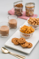  Diwali Snacks or Diwali sweets, like chakli, sev, bhujiya, shakar pare or favourite indian diwali recipe