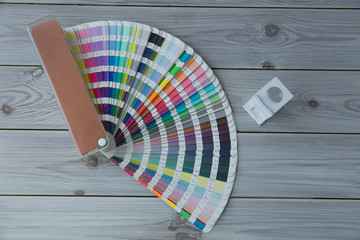 sample colors catalogue pantone or colour swatches book