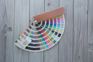 sample colors catalogue pantone or colour swatches book