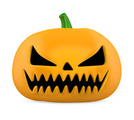 Jack O Lantern Halloween Pumpkin Isolated