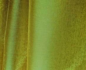  Brown-green fabric background. Warm shade. Silk, satin, organza.