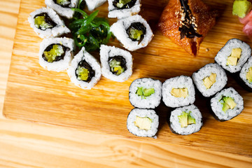 vegan japanese food no fish vegetarian maki © Nicoleta