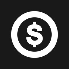 Money Currency Icon design template. Vector EPS