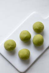 hand made matcha green vegan sugar free candy
