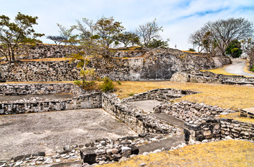 Fototapeta na wymiar Xochicalco archaeological site in Mexico